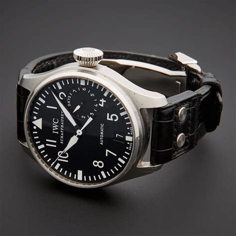 iwc pilot watch second hand|used iwc pilot for sale.